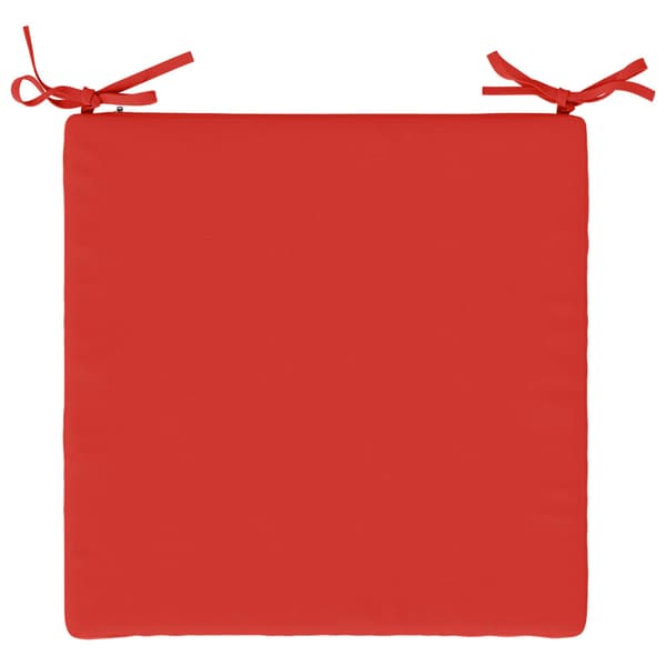 4-delade Sittdynor SOEST 4 st 100% Polyester Röd 45 x 45 x 3 cm