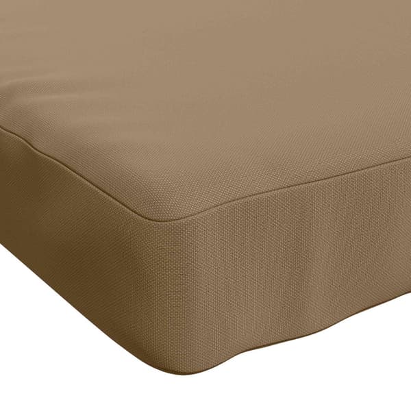 2-delade Bänk Kuddar SOEST 2 st 100% Polyester Taupe
