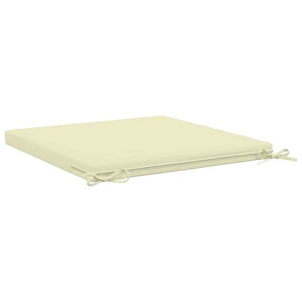 1-delad Sittdyna SOEST 100% Polyester Gräddvit 70 x 70 x 5 cm