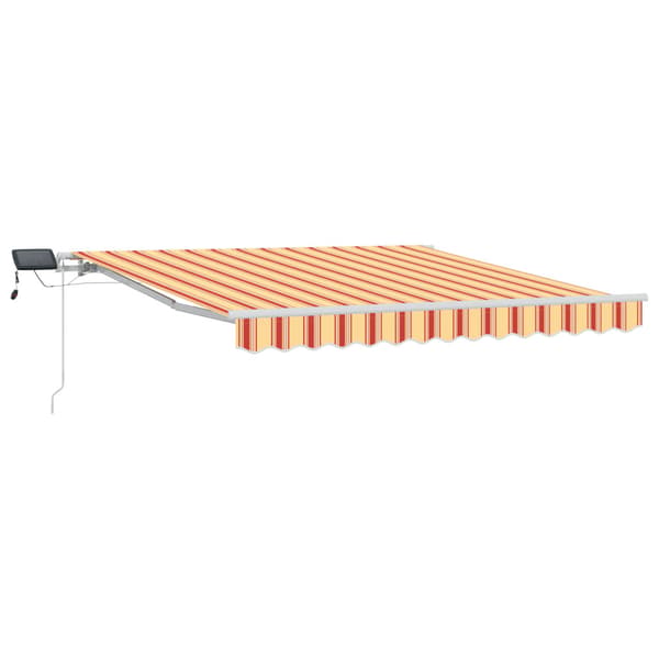 Utfällbar markis med 350 x 250 cm tyg