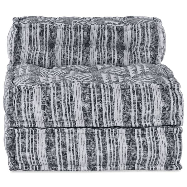 Modulsofa enhet Grå Tryck 70 x 70 x 56 cm Tyg