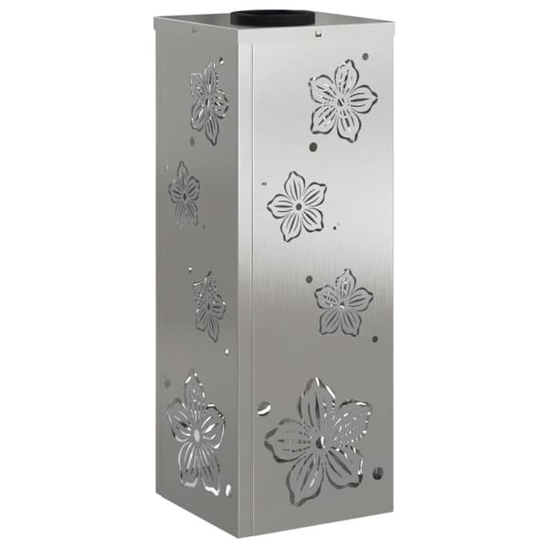 Solar LED Stig Ljus 2 pcs Silver Rostfritt stål