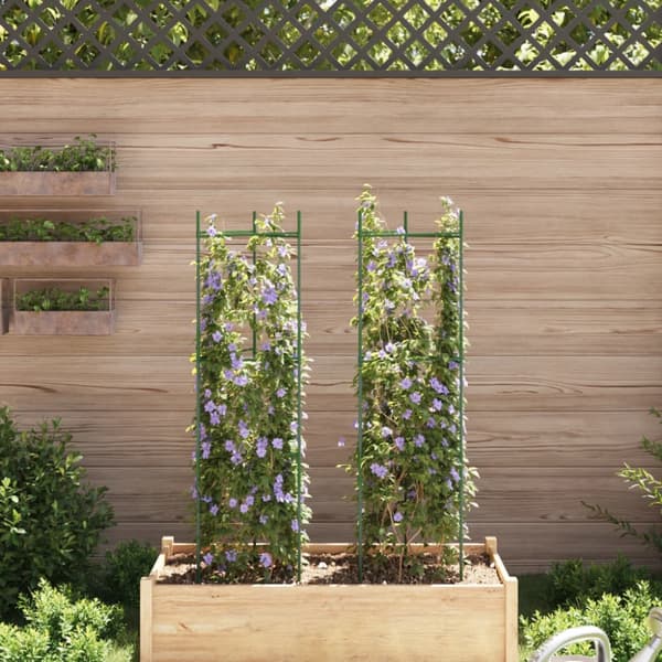 Tomatbur 2 st 116 cm stål och PP