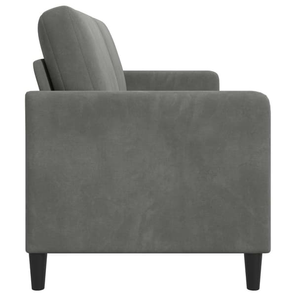Soffa med förvaring Mörkgrå 172 x 78 x 87 cm Polyester