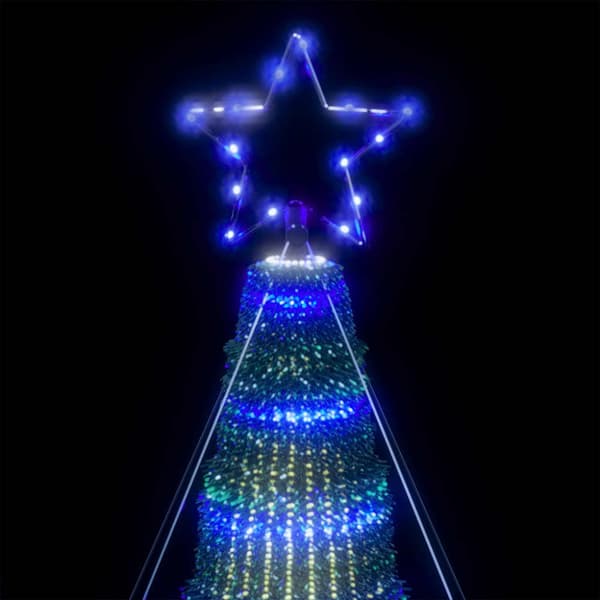 LED julgran 1028 LED blå 403 cm