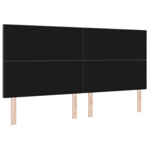 Huvudgavel Mörkgrå 200 cm Sammet