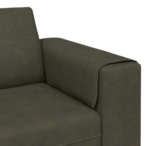 Vardagsrumsoffa Armégrön 250 x 77 x 76 cm