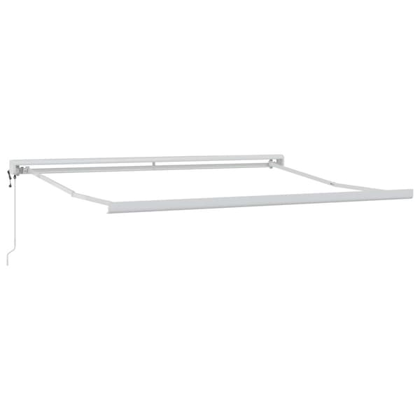 Markis Taupe 450 × 300 cm Polyester och aluminium