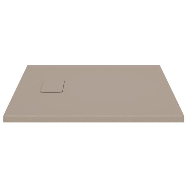 Duschkar SMC brun 80x80 cm