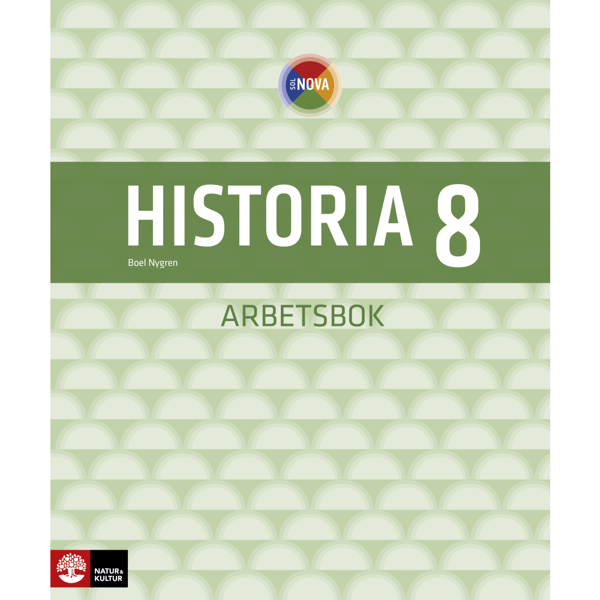 SOL NOVA Historia 8 Arbetsbok (häftad)