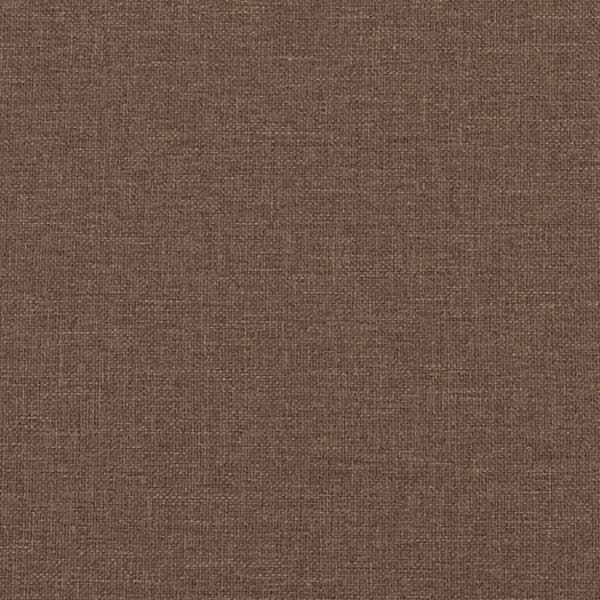 2-sitssoffa brun 160x77x82 cm tyg