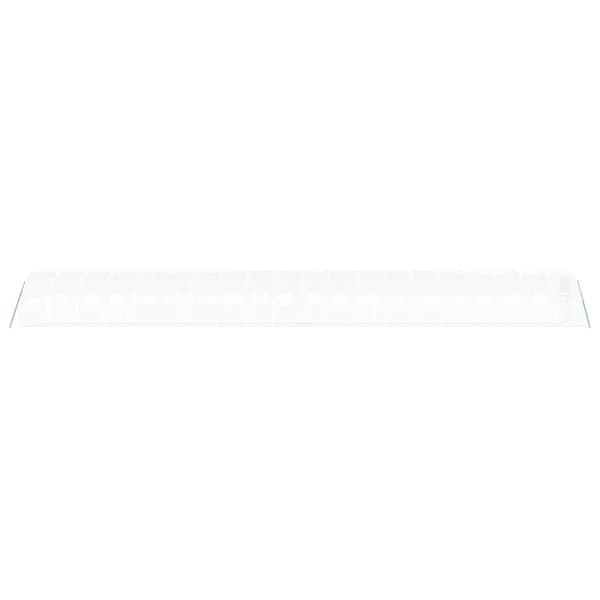 Växthus med stålram vit 60 m² 20x3x2 m