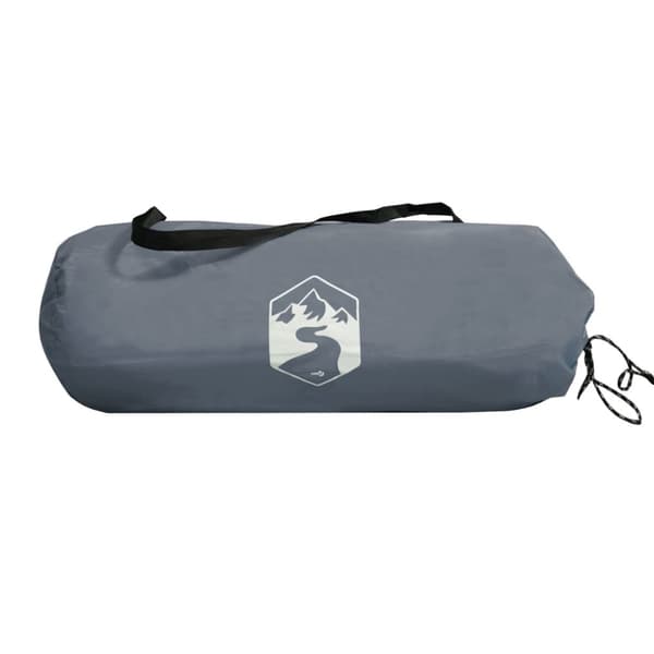 Strandtält grå 274x178x170/148 cm 185T polyester