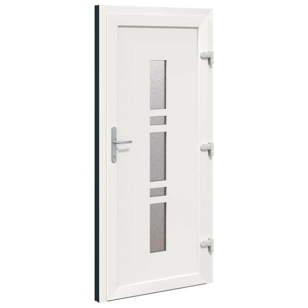 Framdörr Antracit 98 x 200 cm PVC
