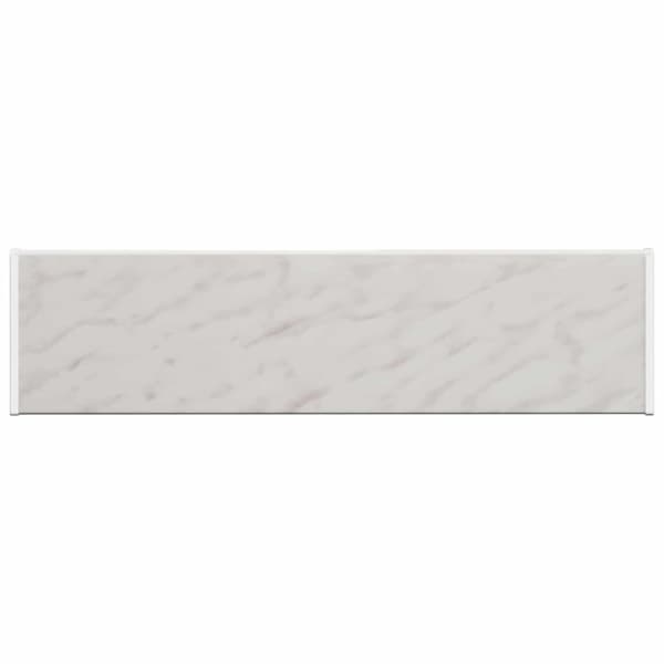 Fönsterbräda Marmorstruktur 80 x 25 x 4,5 cm PVC
