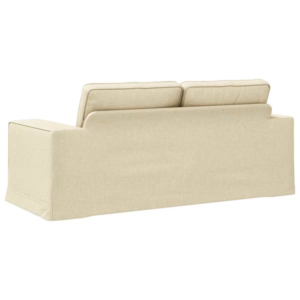 Soffa Kräm 182 x 80 x 82 cm tyg
