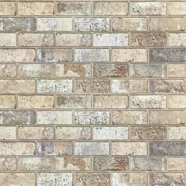 Väggpaneler 10 pcs Sand 100 x 50 cm EPS Skum