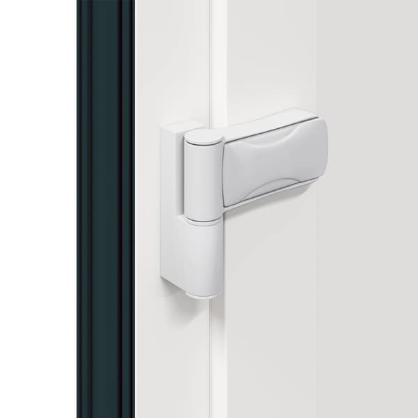 Framdörr Antracit 98 x 200 cm PVC
