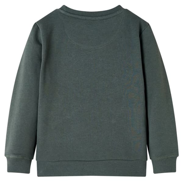 Barntröja mörk khaki 116