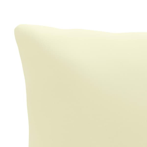 1-delad ryggkudde PUTTEN 100% Polyester Gräddvit
