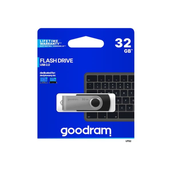 GOODRAM UTS2 - USB flash-enhet - 32 GB