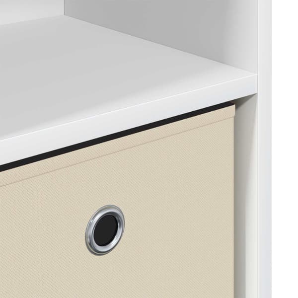 Sideboard med låda Vit 102 x 32 x 73,5 cm