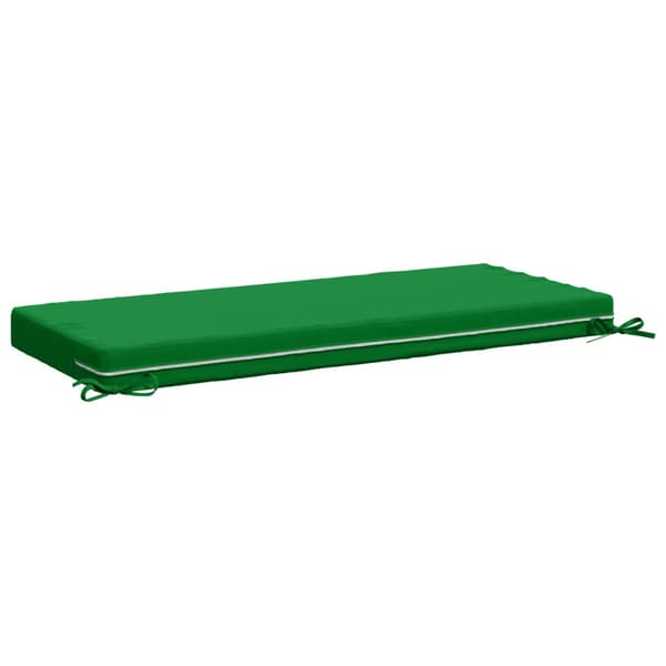 Bänk kudde SOEST 100% Polyester Grön 110 x 50 x 8 cm