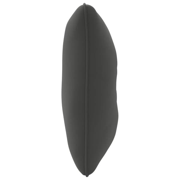 Ryggkudde PUTTEN 100% Polyester Antracit 70 x 40 x 10 cm