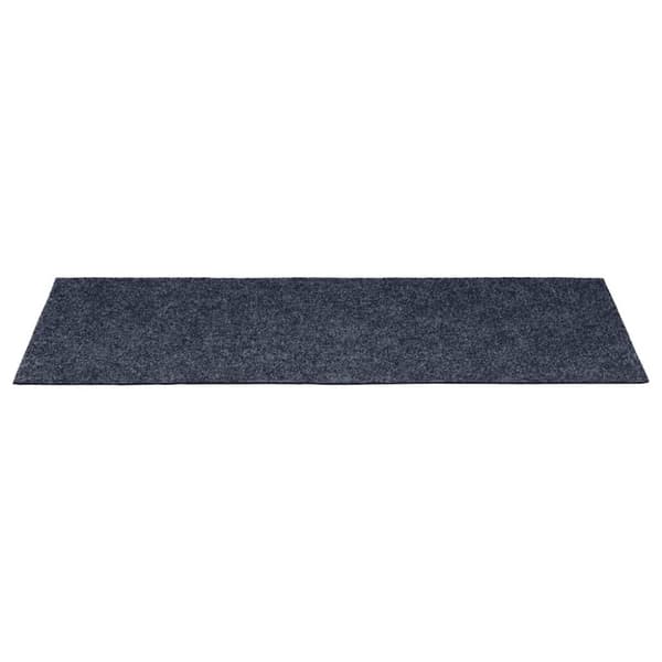 Trappmattor självhäftande 30 st 60x25 cm gråblå rektangulära