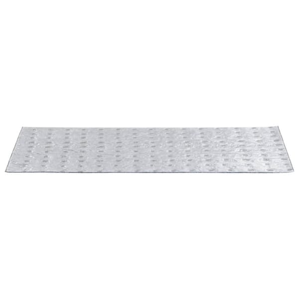 Trappmattor självhäftande 15 st 76x20 cm gråblå rektangulära
