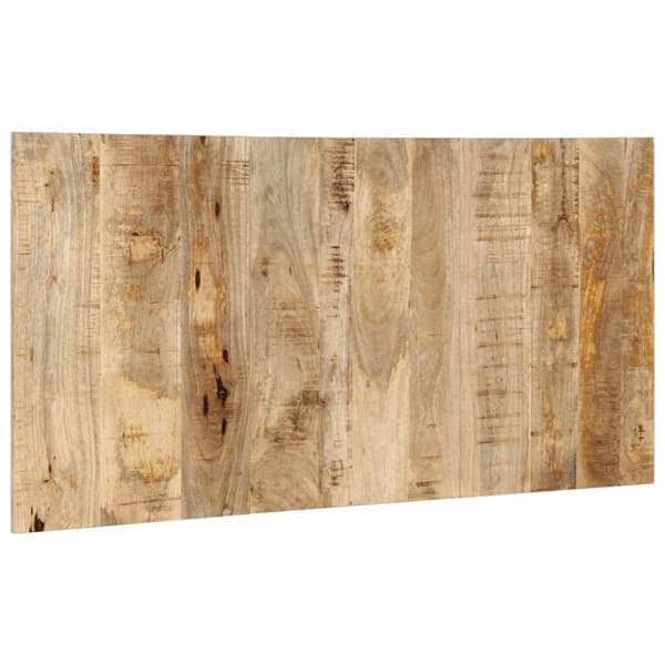 Sänggavel 160 cm massiv grov mango