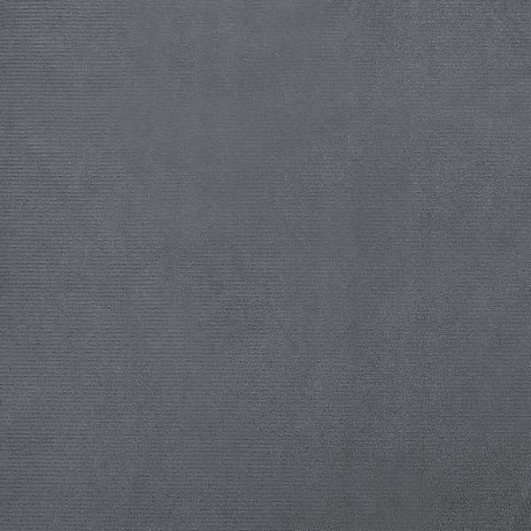 Barnsoffa mörkgrå 60x40x30 cm sammet