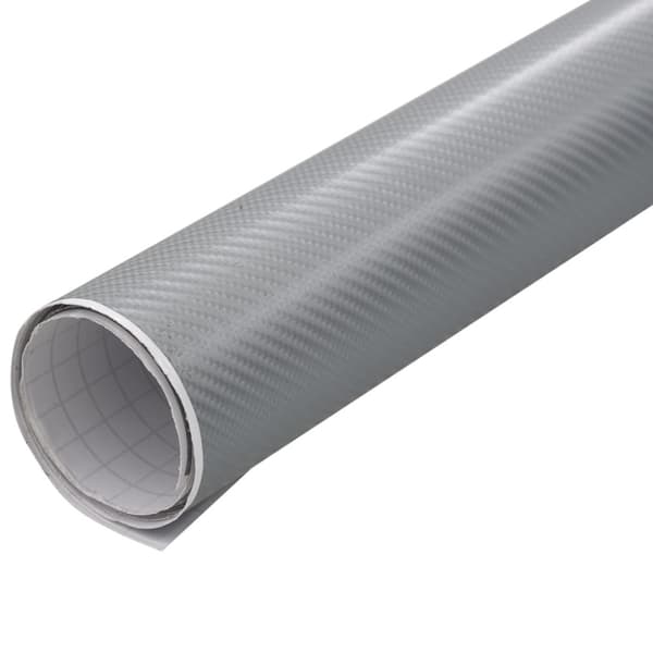 Bilfoliering 2 st 4D silver 100x150 cm