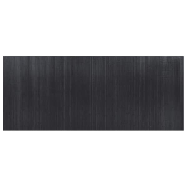 Rumsavdelare grå bredd 400 cm höjd 165 cm bambu
