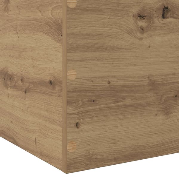 Golvsängsram Artisan-ek 80 x 200 cm Konstruerat trä