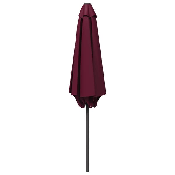 Trädgårdsparasol 230 x 230 cm Polyester Rektangulär