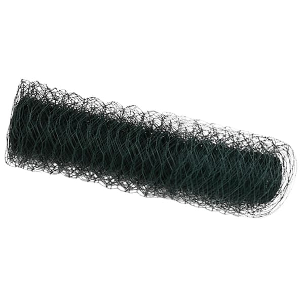 Hexagonstängsel Grön 0,8 x 25 m PVC
