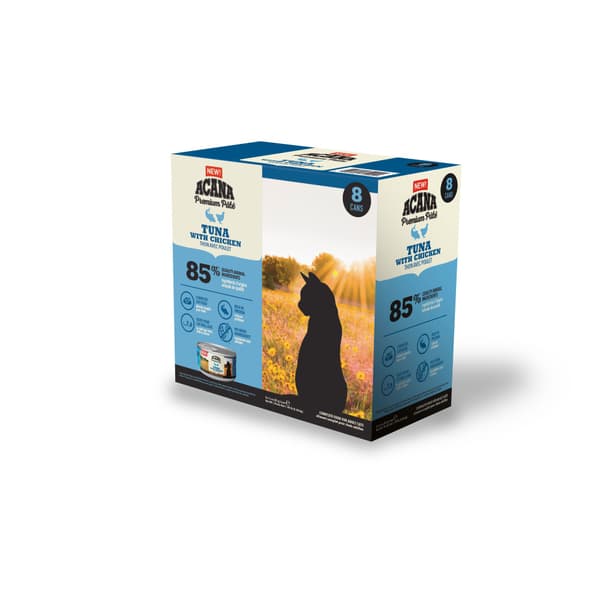 Premium Paté Tuna/Chicken Våtfoder för katt 8x85g