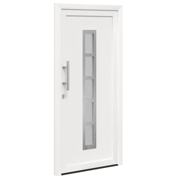 Framdörr Vit 98 x 208 cm PVC