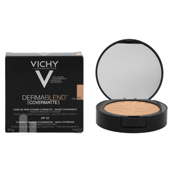 Vichy Dermablend Covermatte Compact Powder SPF25 9.5 gram Dam