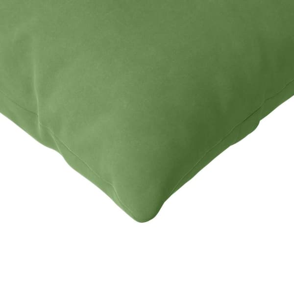 Sofakuddar 2 pcs Ljusgrön 120 x 40 cm Kordread tyg