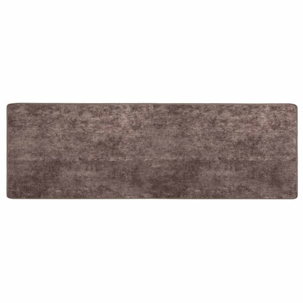 Mattlöpare MARSA Grå 300 x 100 cm Polyester och PVC