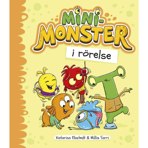 Minimonster i rörelse (inbunden)