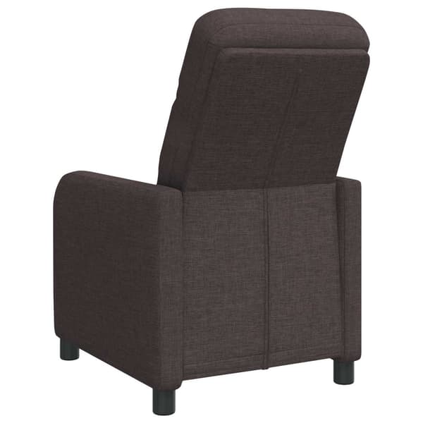 Recliner Mörkbrun Tyg