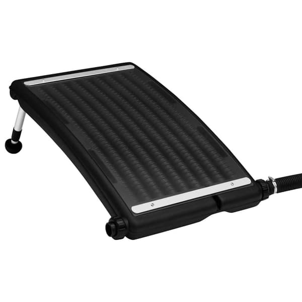Välvd solpanel för pool 3 st 72,5x46 cm
