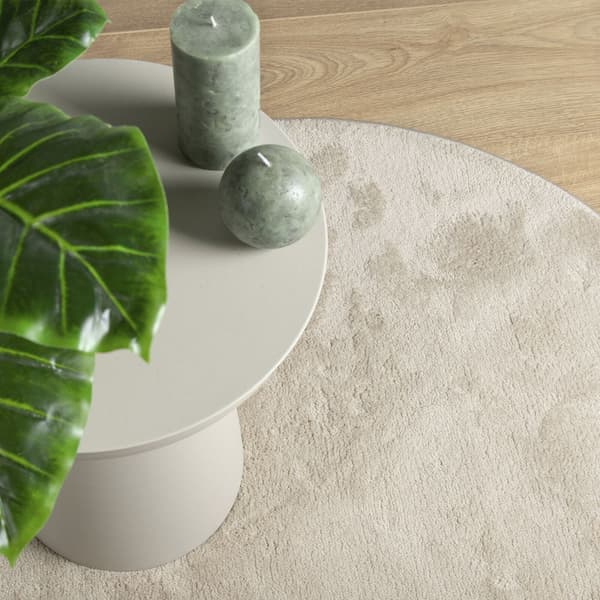 Matta HUARTE Beige 100 x 200 cm Polyester