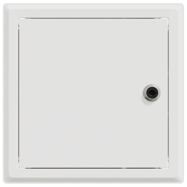 Åtkomstpanel 2 pcs Vit 23 x 23 x 3 cm Stål