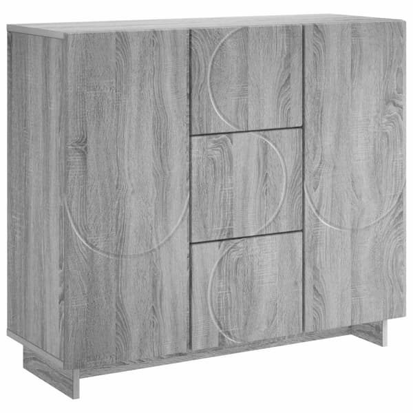Sideboard Grå Sonoma 85.5 x 31 x 75 cm Konstruerat trä