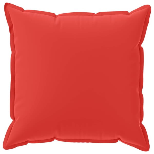 Kuddöverdrag 2 st HOUTEN Röd 60 x 60 cm Polyester
