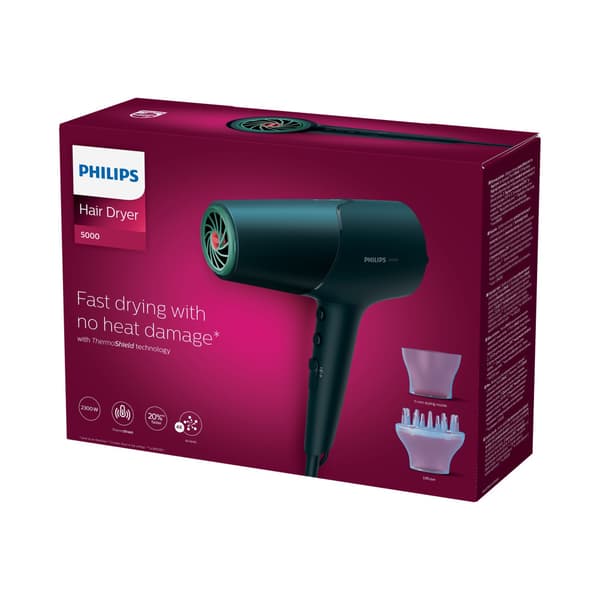 Philips 5000 Series BHD512 - hårtork - teal metallisk